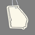 Paper Air Freshener - Georgia (Outline)